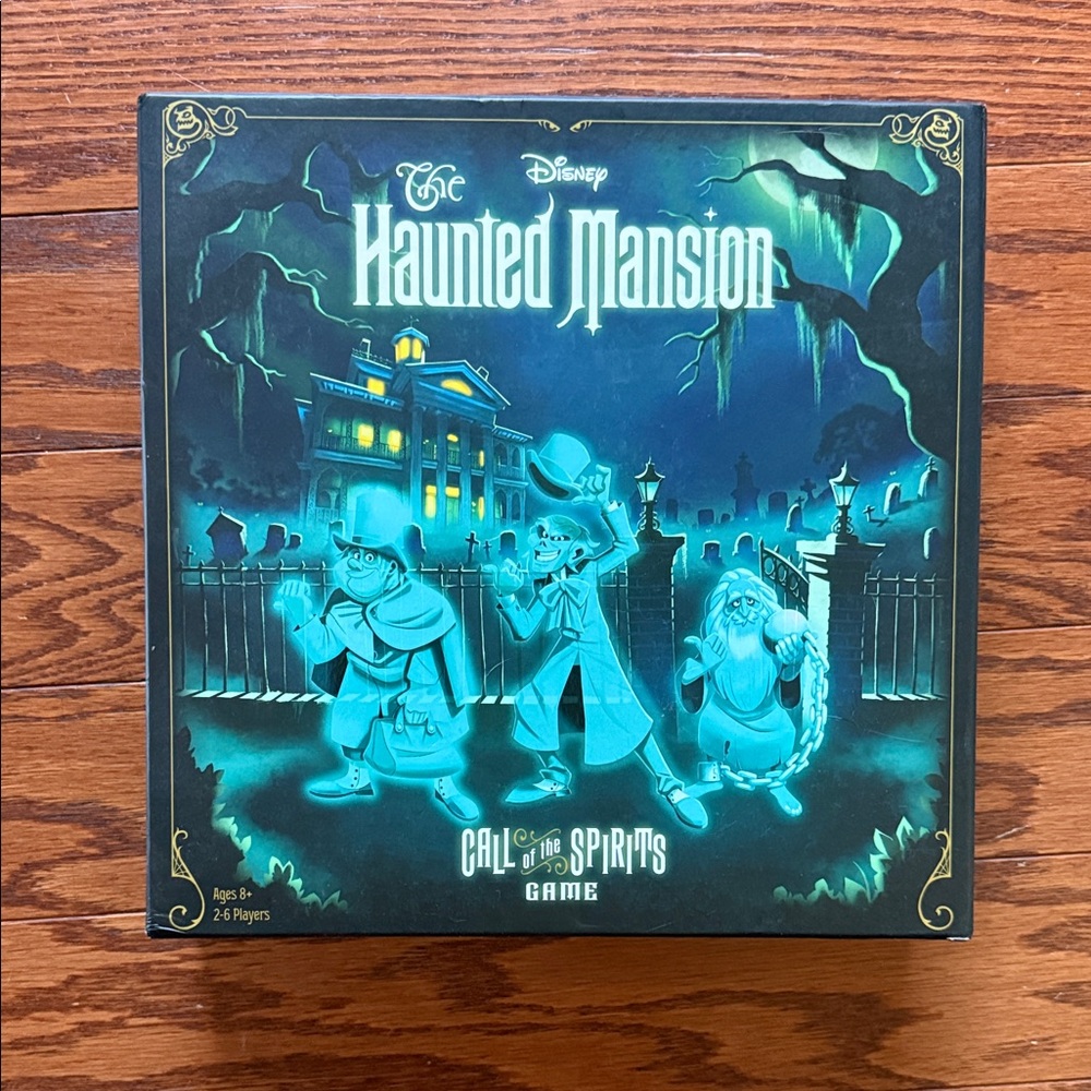 Disney Haunted Mansion Call of the Spirits Game - Teal and Black